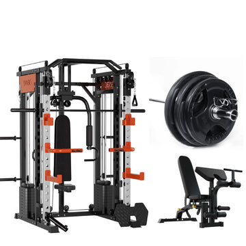 SmartFit M1 Ultra Leg Press Smith Machine 140kg with Chest Fly