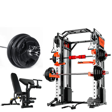 SmartFit M1 Max Smith Machine with Leg Press 130kg