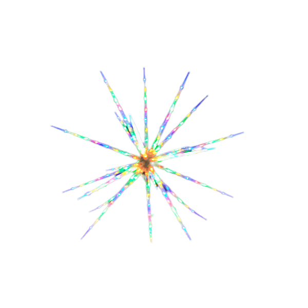Samland LED Star Ball Christmas Light 160 LED 105cm Multi Colour RGBY