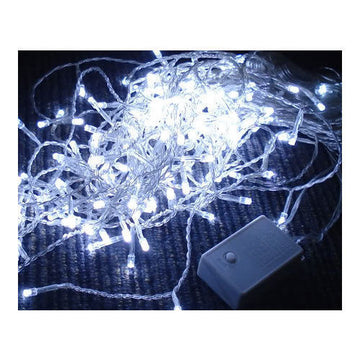 Samland 200 LED Icicle Christmas Rope Light 12.8m White