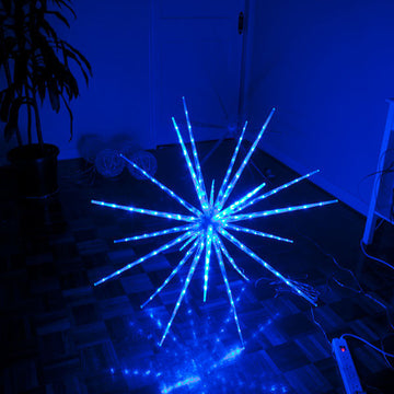 Samland LED Star Ball Christmas Light 160 LED 105cm Blue