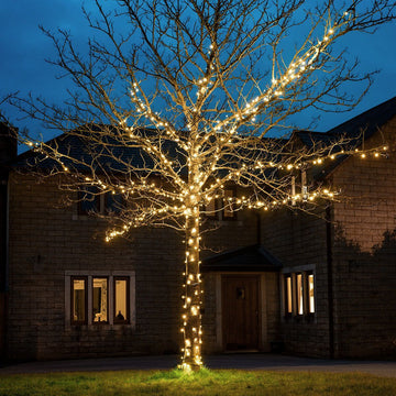 Samland 1200 LED Christmas Fairy Light 60m Warm White