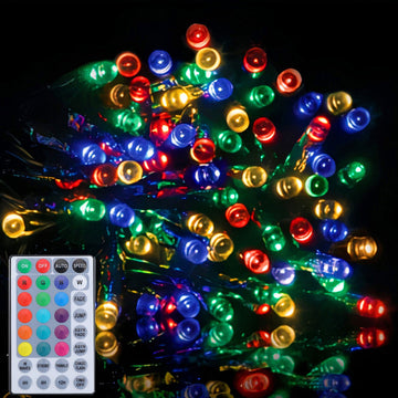 Samland LED Colour Changing String Lights 300 LED 30m Remote