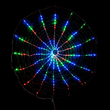 Samland LED Spiral Circle Christmas Light 150cm 256 RGB