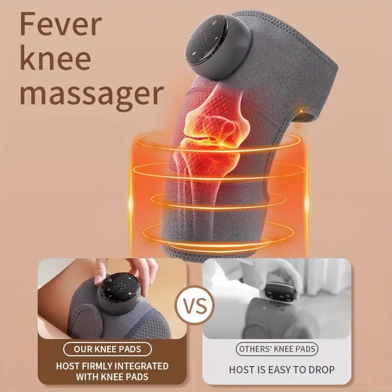 Mugwort Hot Pad Knee Massager with Heat and Massage Therapy