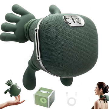 Neck & Shoulder Massager 4D Deep Kneading Heat Forest Green