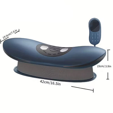 Electric Neck and Back Massager with Heat and Vibration Therapy USB Rechargeable