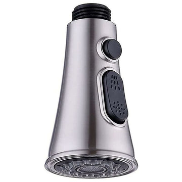 Vortaz Kitchen Faucet Replacement Shower Head 2 Jets Chrome