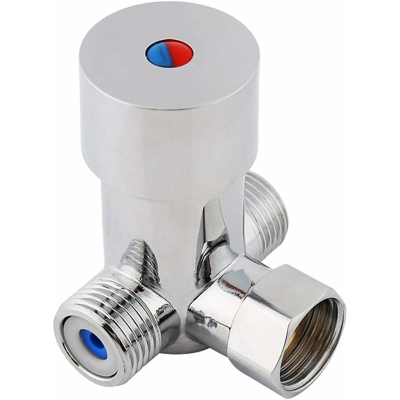 Vortaz 3-Way Water Mixer Valve Brass G1/2 Thread