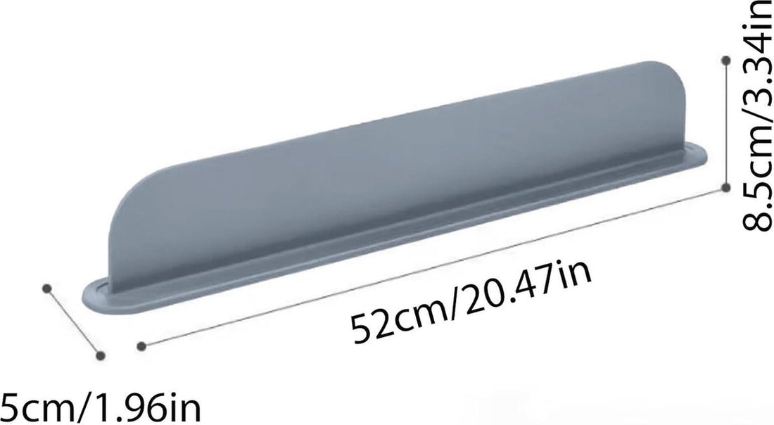 Vortaz Silicone Sink Splash Guard Mat 52cm Grey