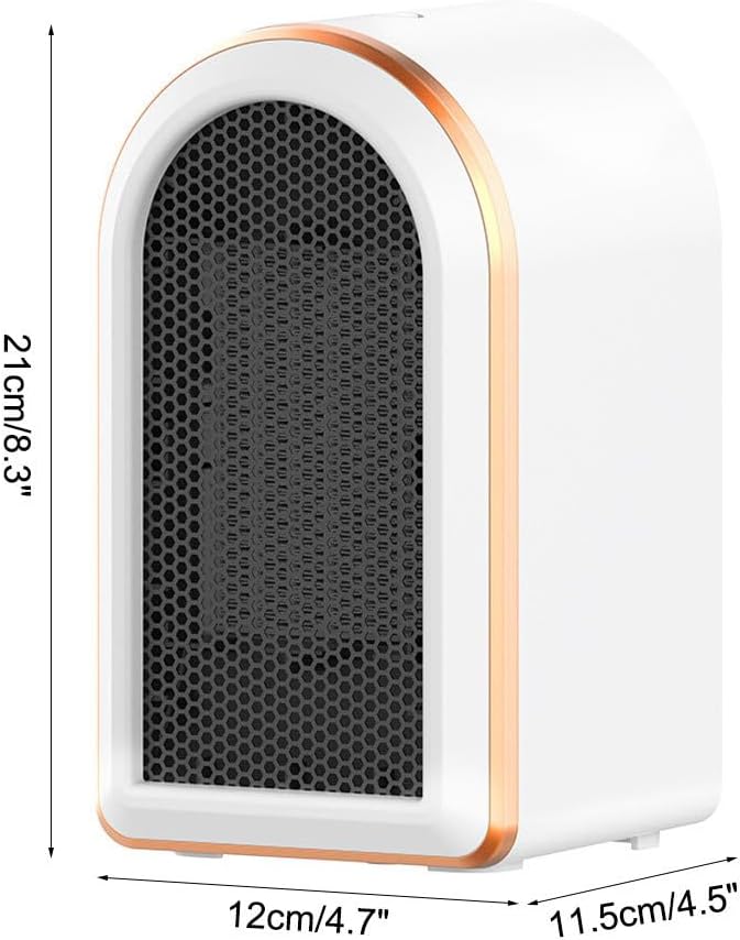 Portable PTC Graphene Space Heater 1200W with 360° Heat Circulation