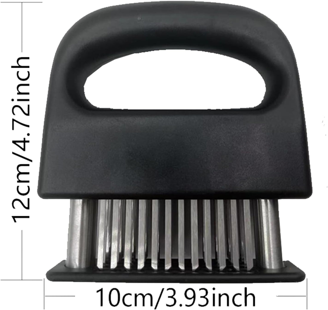 48 Pin Stainless Steel Meat Tenderizer with Ergonomic ABS Handle