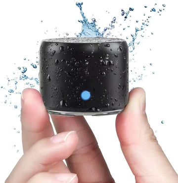 Portable Bluetooth Speaker Black with 12-Hour Battery