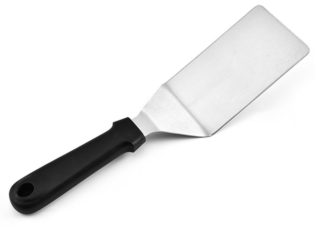 Stainless Steel BBQ Spatula Hamburger Grill Scraper 29.5cm