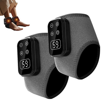 Vortaz Wireless Foot Massager Pair with Heat Compression Rechargeable