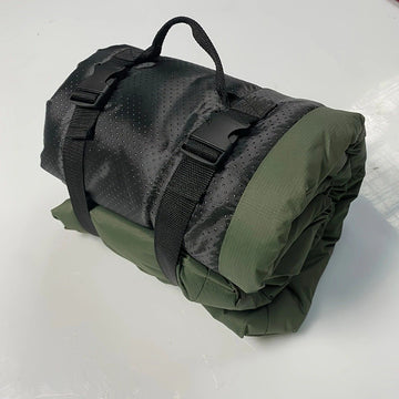 Portable Camping Dog Bed Waterproof Foldable Polyester Mat Green