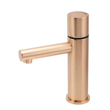 CHESTON WELS 5 Star Rose Gold Basin Mixer Tap