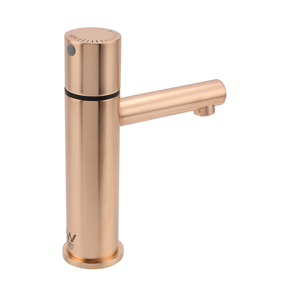 CHESTON WELS 5 Star Rose Gold Basin Mixer Tap