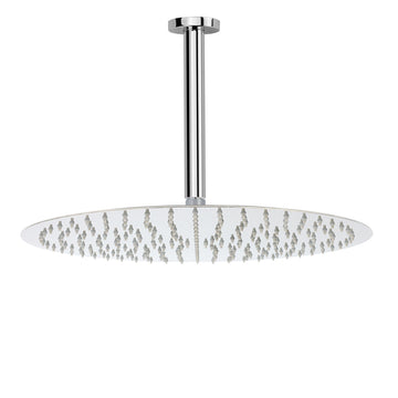 KYLINS 16in Rain Shower Head Chrome 300mm Ceiling Mount Extension Arm