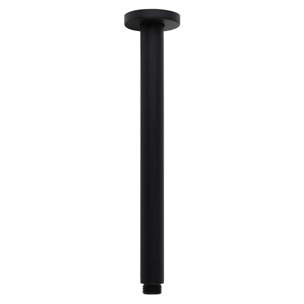 KYLINS 16in Extra Large Rain Shower Head 300mm Ceiling Arm Matt Black