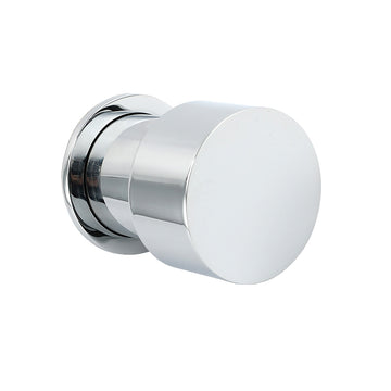 Vortaz Chrome 1/4 Turn Shower Mixer Tap Knob Switch Polished