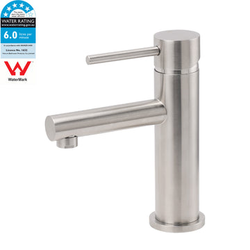 KYLINS Basin Mixer Tap Brushed Nickel Bathroom