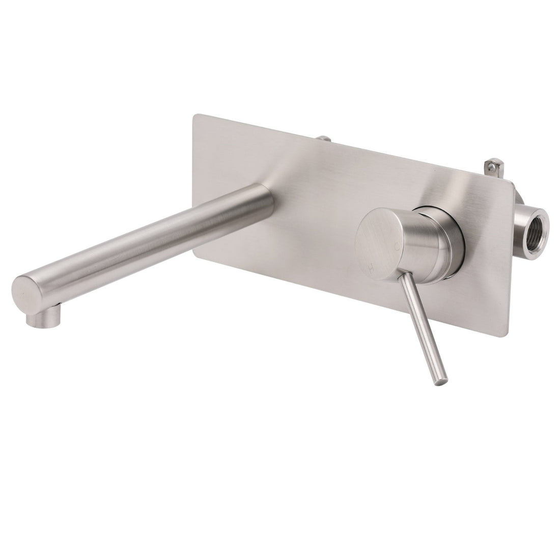 KYLINS Wall Mounted Basin Mixer Tap Brushed Nickel