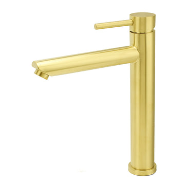 KYLINS WELS 4 Star Rated Basin Mixer Tap Brushed Gold