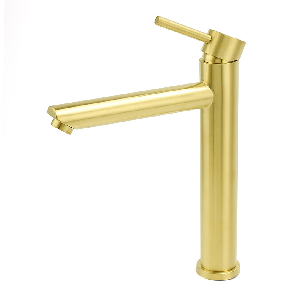 KYLINS WELS 4 Star Rated Basin Mixer Tap Brushed Gold