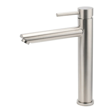 KYLINS Basin Mixer Tap Deck Mount Stainless Steel Brushed Nickel