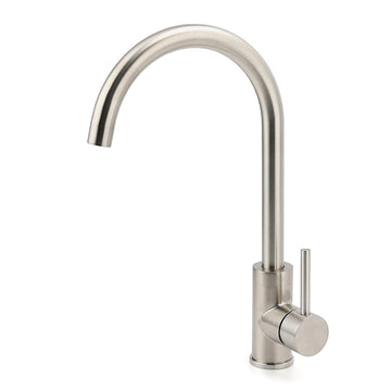 KYLINS Brushed Nickel Swivel Kitchen Mixer Tap WELS 4 Star