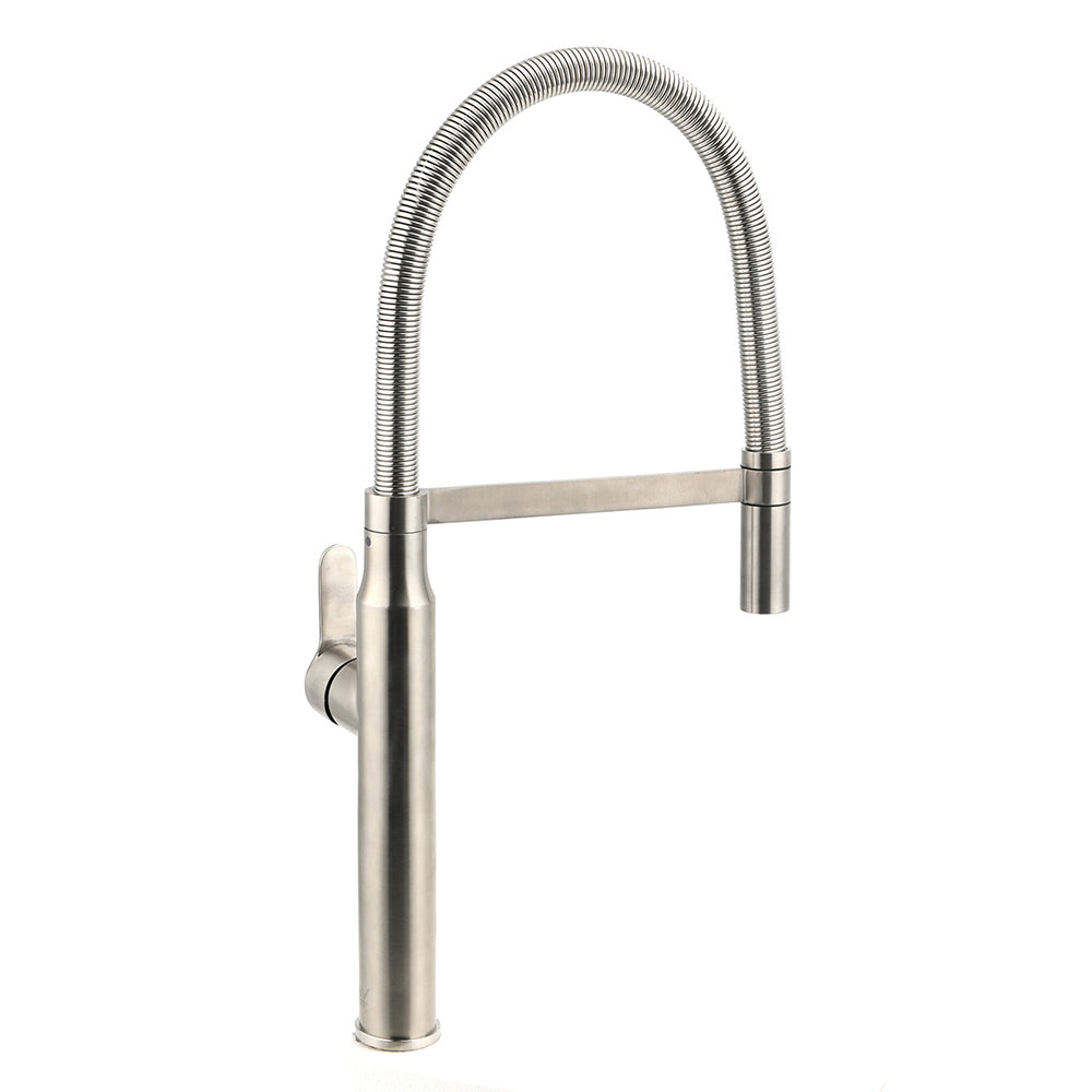 KYLINS Brushed Nickel Pull-Out Kitchen Mixer Tap 360 Swivel WELS 5 Star