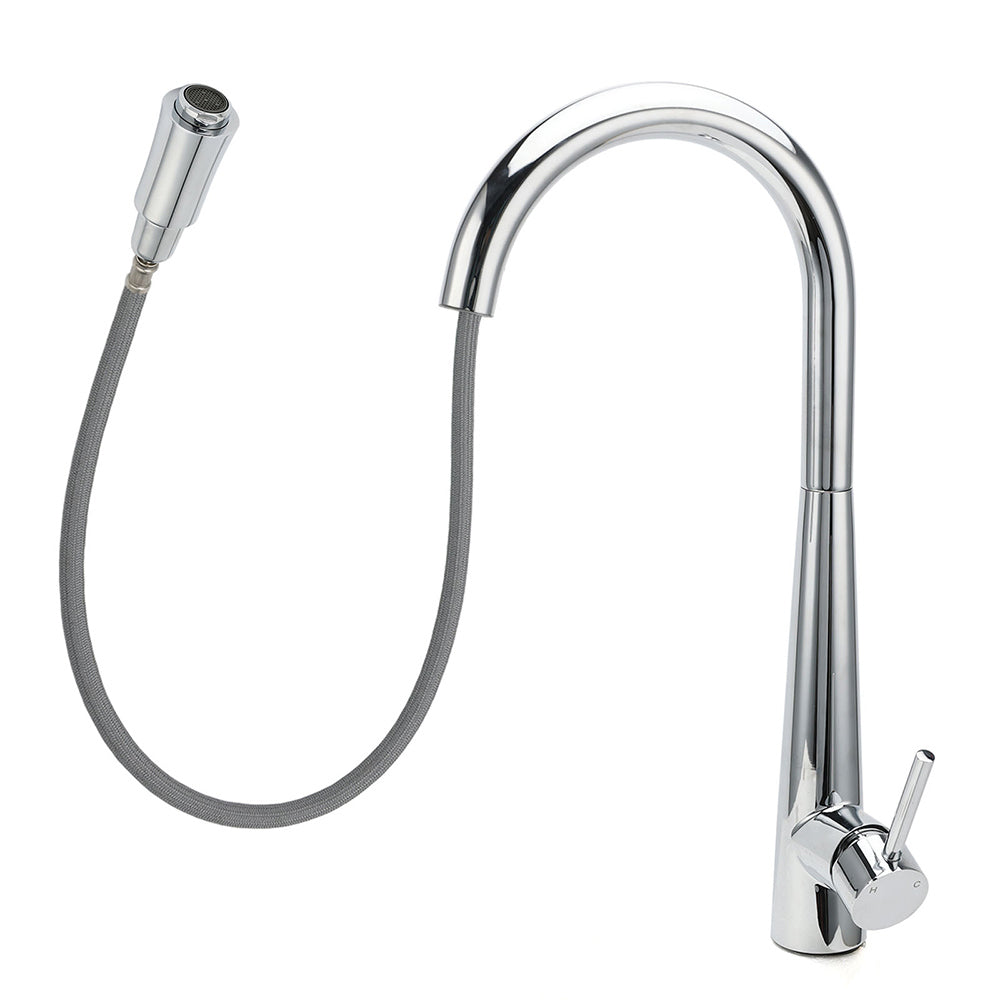 KYLINS Chrome Pull-Out Kitchen Mixer Tap WELS 5 Star