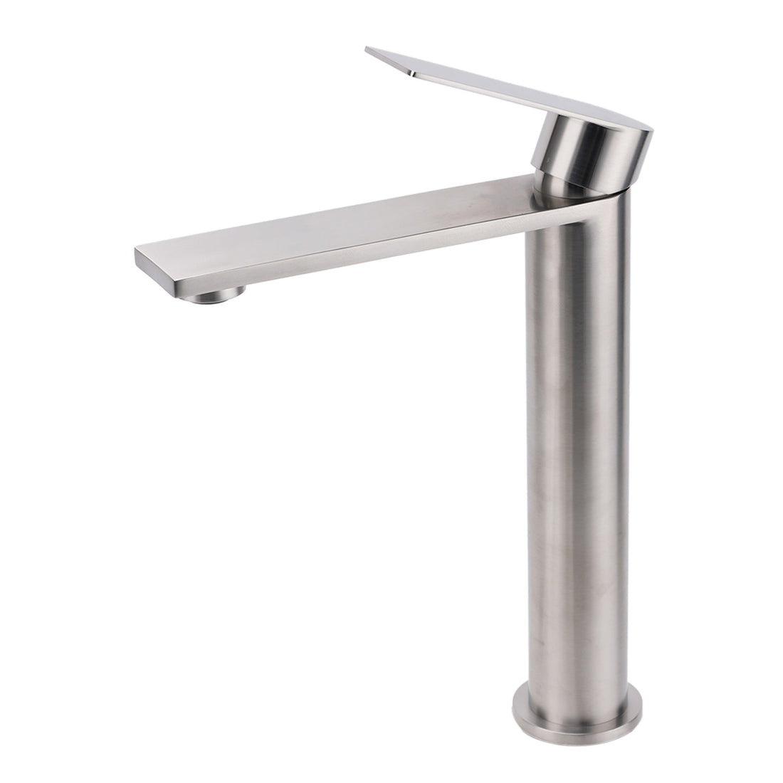 KYLINS Tall Basin Mixer Bathroom Faucet Brushed Nickel