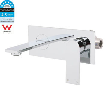 KYLINS WELS 6 Star Square Basin Mixer Tap Polished Chrome