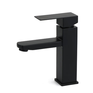 KYLINS Basin Mixer Tap Bathroom Faucet - Matt Black