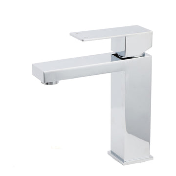 KYLINS Square Basin Mixer Tap 6L/min Polished Chrome Stainless Steel