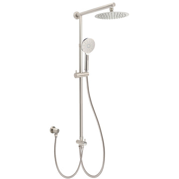 KYLINS 2in1 Shower System Brushed Nickel Rain Head and Handheld 200mm