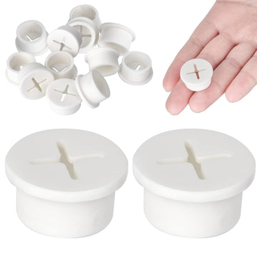 12 Pack Desk Cable Grommet Silicone Wire Organizer for Office and Home