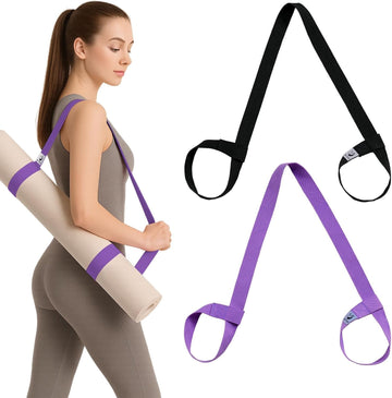 Adjustable Yoga Mat Carrier Sling Non-Slip Comfortable Grip
