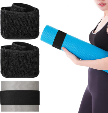 4-Pack Nylon Yoga Mat Strap Adjustable Carrier Strap with Buckle