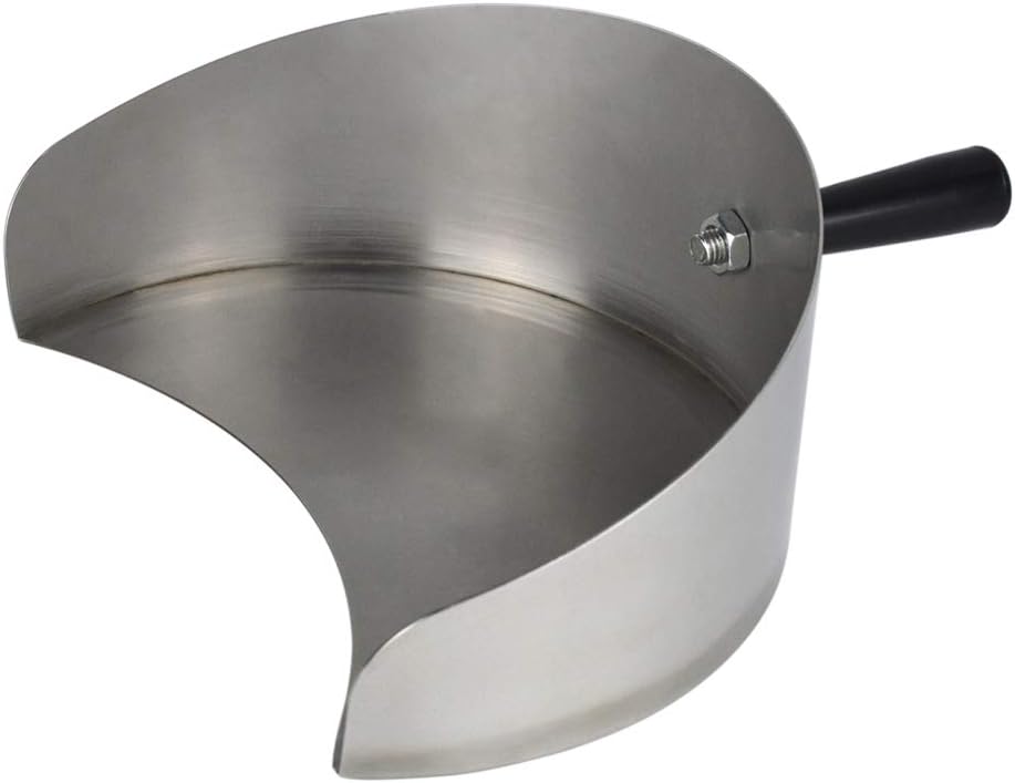Stainless Steel BBQ Grease Drip Pan 22.5x17.5x8cm Rotisserie Grill