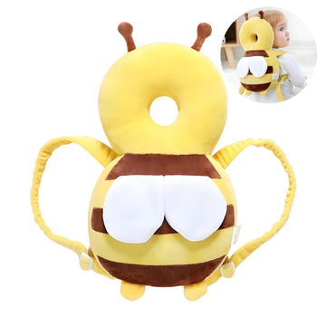 Toddler Head Protector Safety Cushion Pillow Yellow 30cm