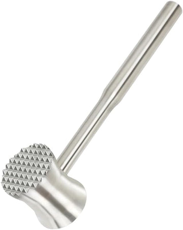 Meat Mallet 2 in 1 Heavy Duty 304 Stainless Steel 0.8lb