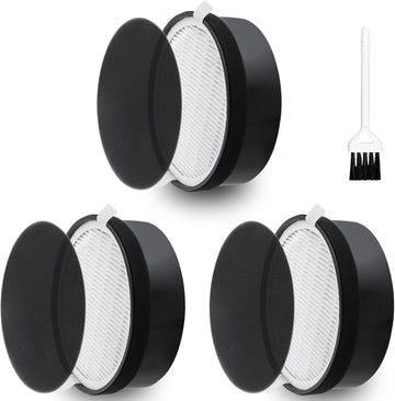 LEVOIT LV-H132 True HEPA Replacement Filter 3-in-1 Carbon 3-Pack