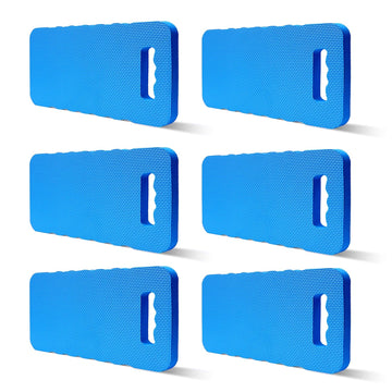 Vortaz EVA Knee Cushion Pad for Yoga Pilates Exercise Blue 6-Pack