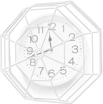 Iron Gym Clock Damage Protector Guard 14.25in Octagonal Cover