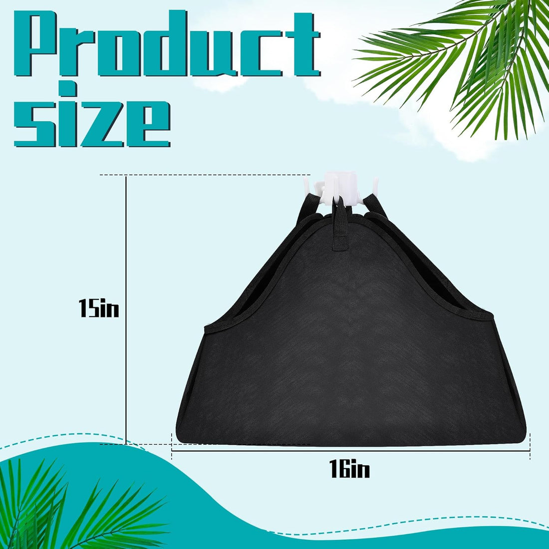 Beach Umbrella Base Weight Sand Bag 600D Oxford 38x40cm Fillable