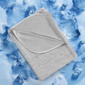 Arc-Chill Cooling Blanket King Size Q-Max Hot Sleepers Grey