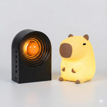 Capybara Night Light White Noise Sound Machine Bluetooth Silicone
